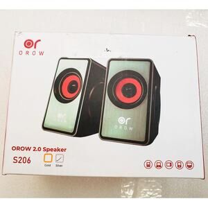 OROW Computer Speaker, 12W Desktop Speaker with Volume Control, 3.5mm Speaker...